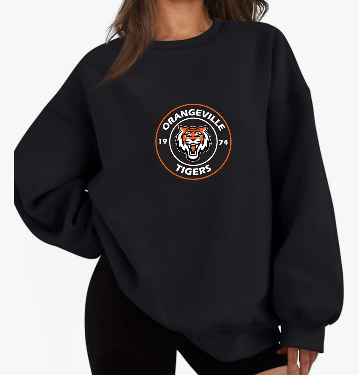 Tigers Full sleeves design sweatshirt High quality