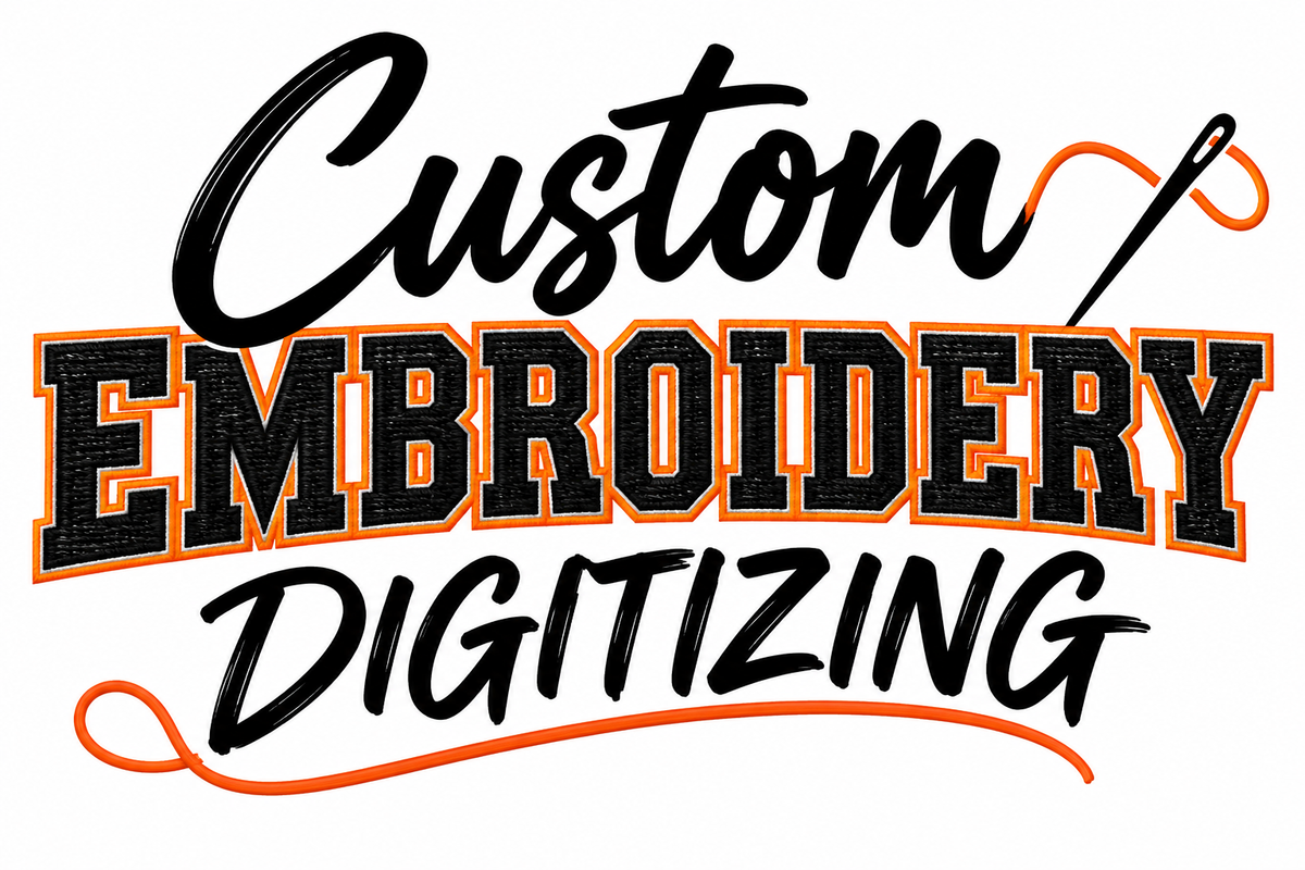 Custom embroidery digitizing