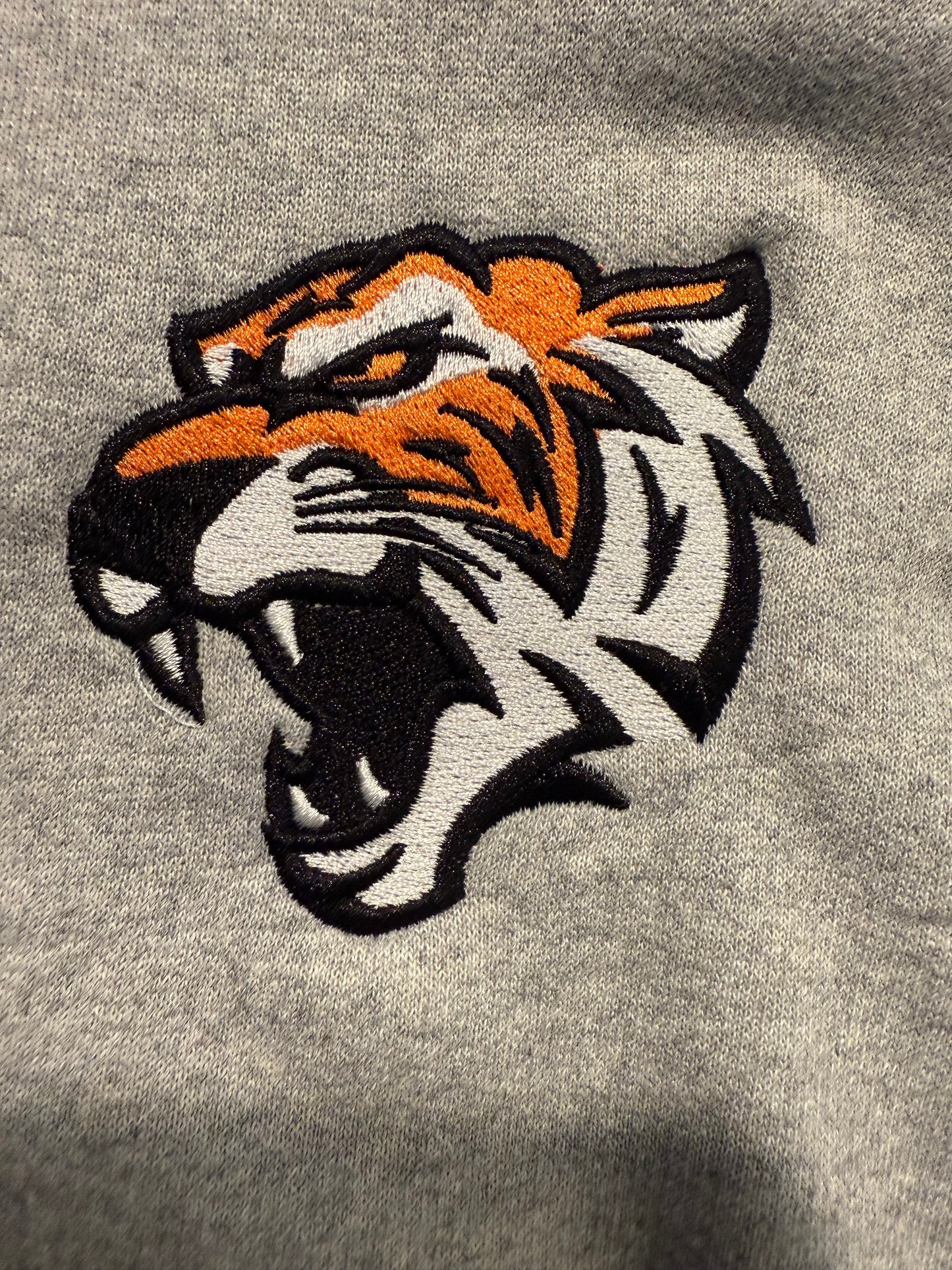 Bengals Tiger logo embroidered (No apparel included)