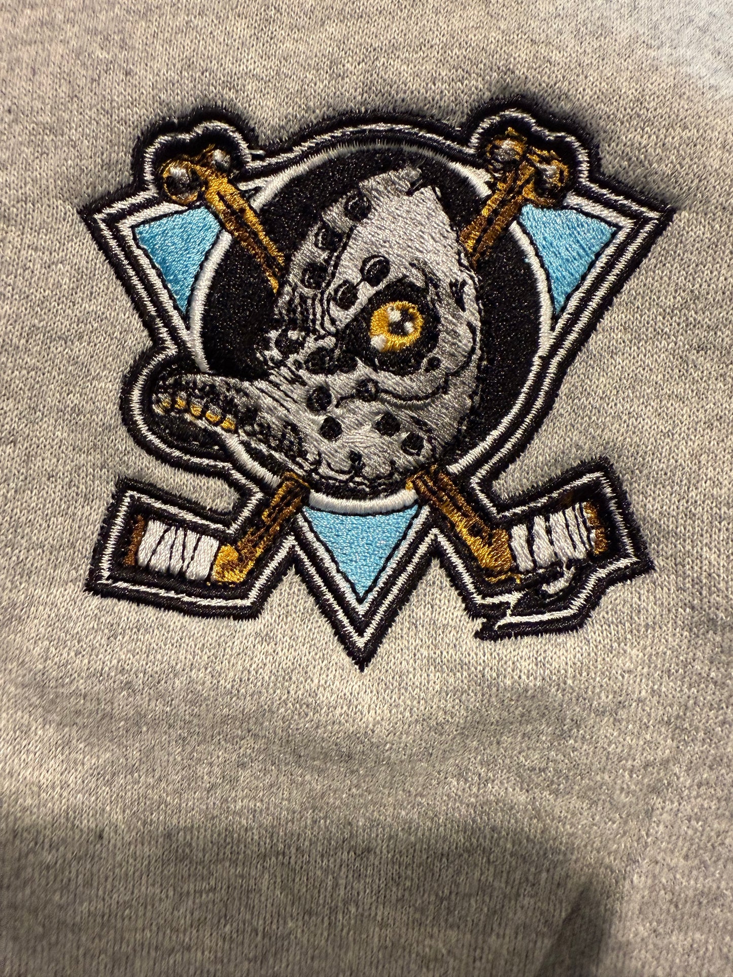 Dufferin Ducks logo embroidered (No apparel included)