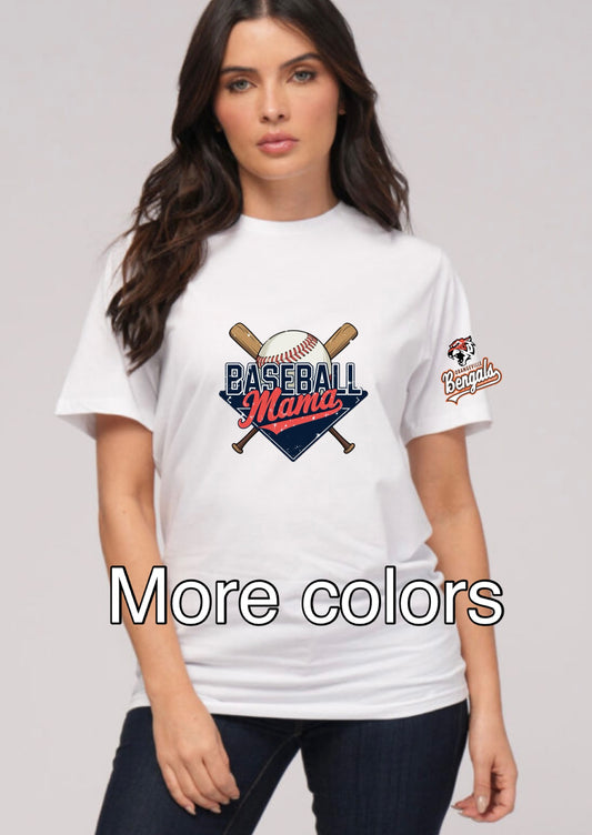 Adult Baseball Mama t-shirt