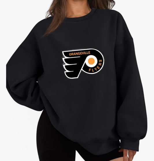 Orangeville Flyers crewneck big logo