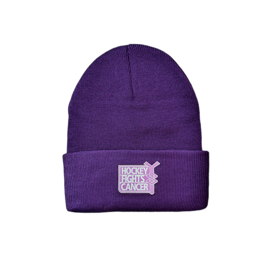 Purple Toque Hockey fights Cancer