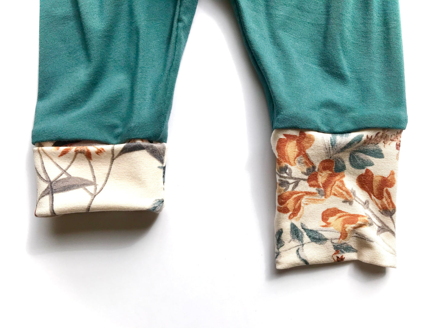 Rusty Floral Edition - BAMBOO Harem Swaggers, Evolutive and Growing Pants