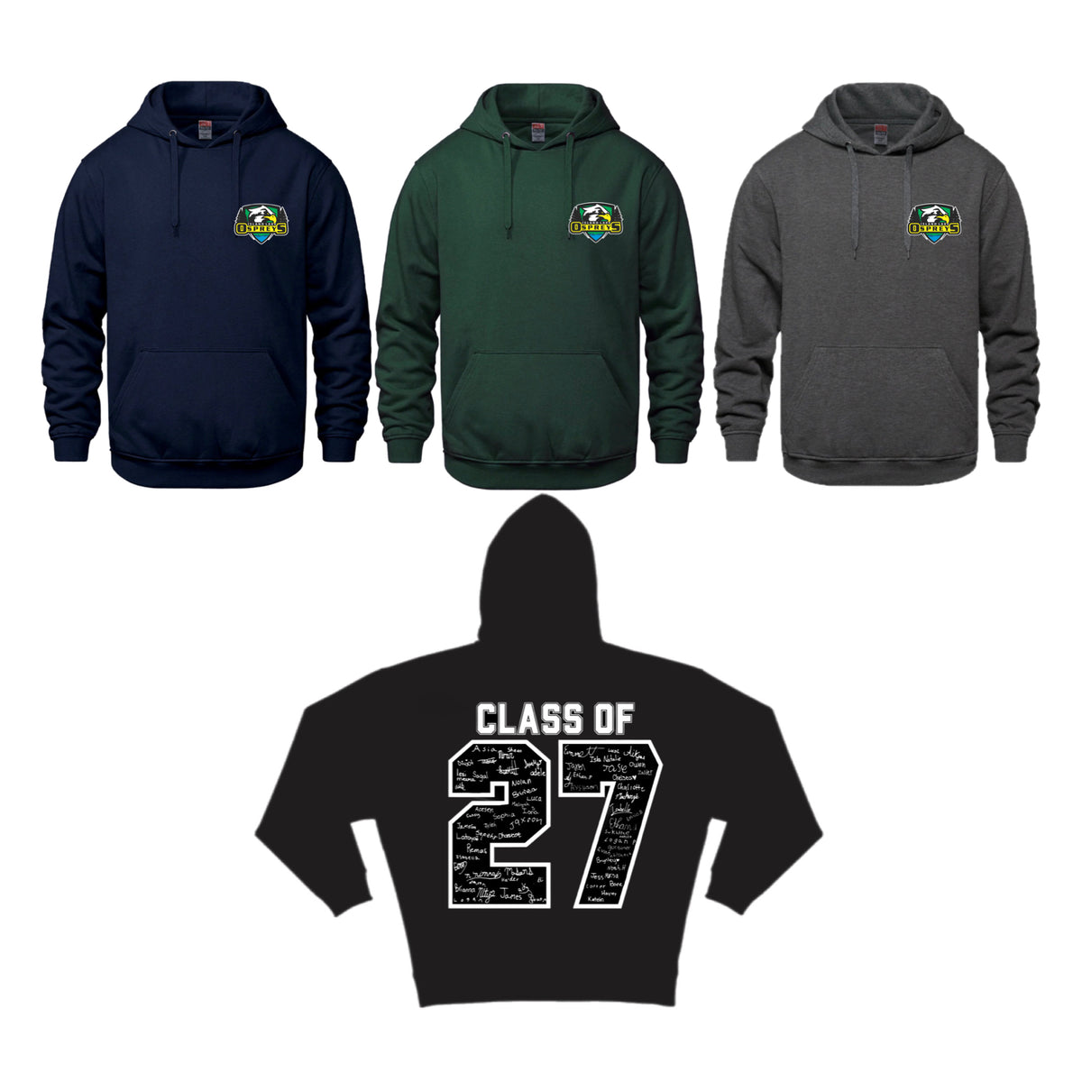 Island Lake Public School ONLY - 2027 Grad Hoodie - High quality