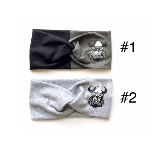 Northmen Lacrosse Large Twist bamboo headband