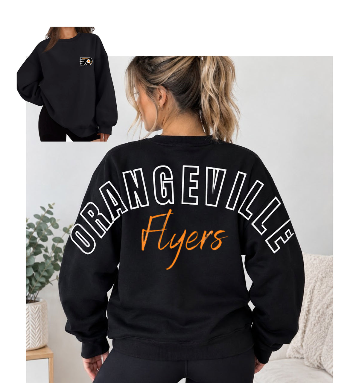 Flyers Full sleeves design sweatshirt High quality