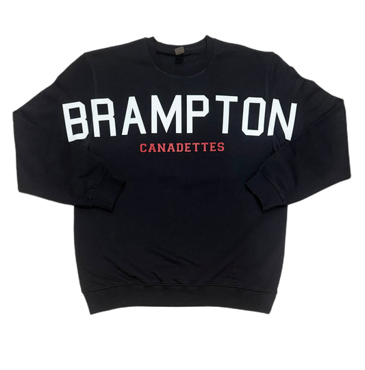 Brampton Canadettes Across Front - High quality sweatshirt