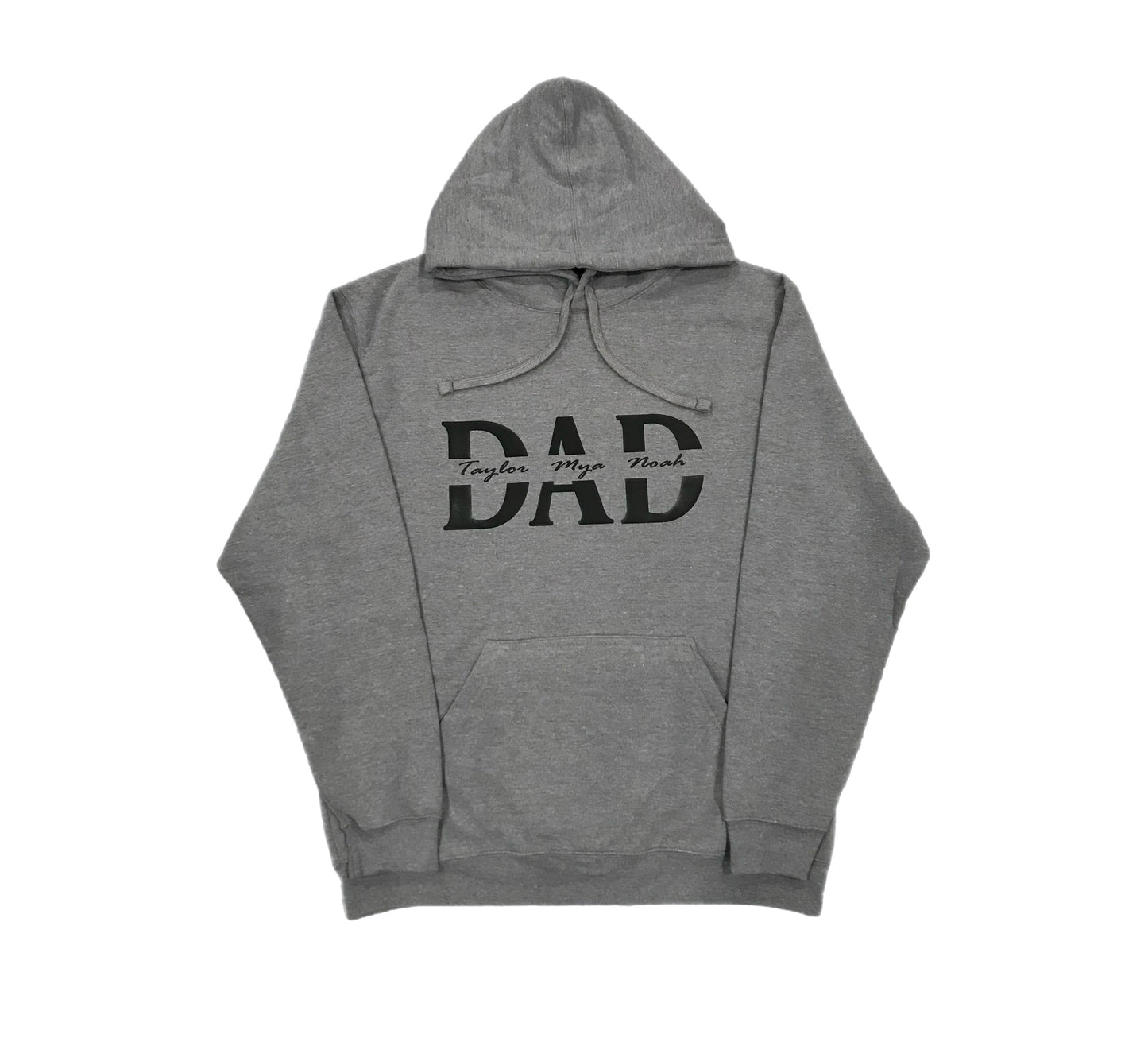 DAD (Children’s name in the middle) High quality Hoodies