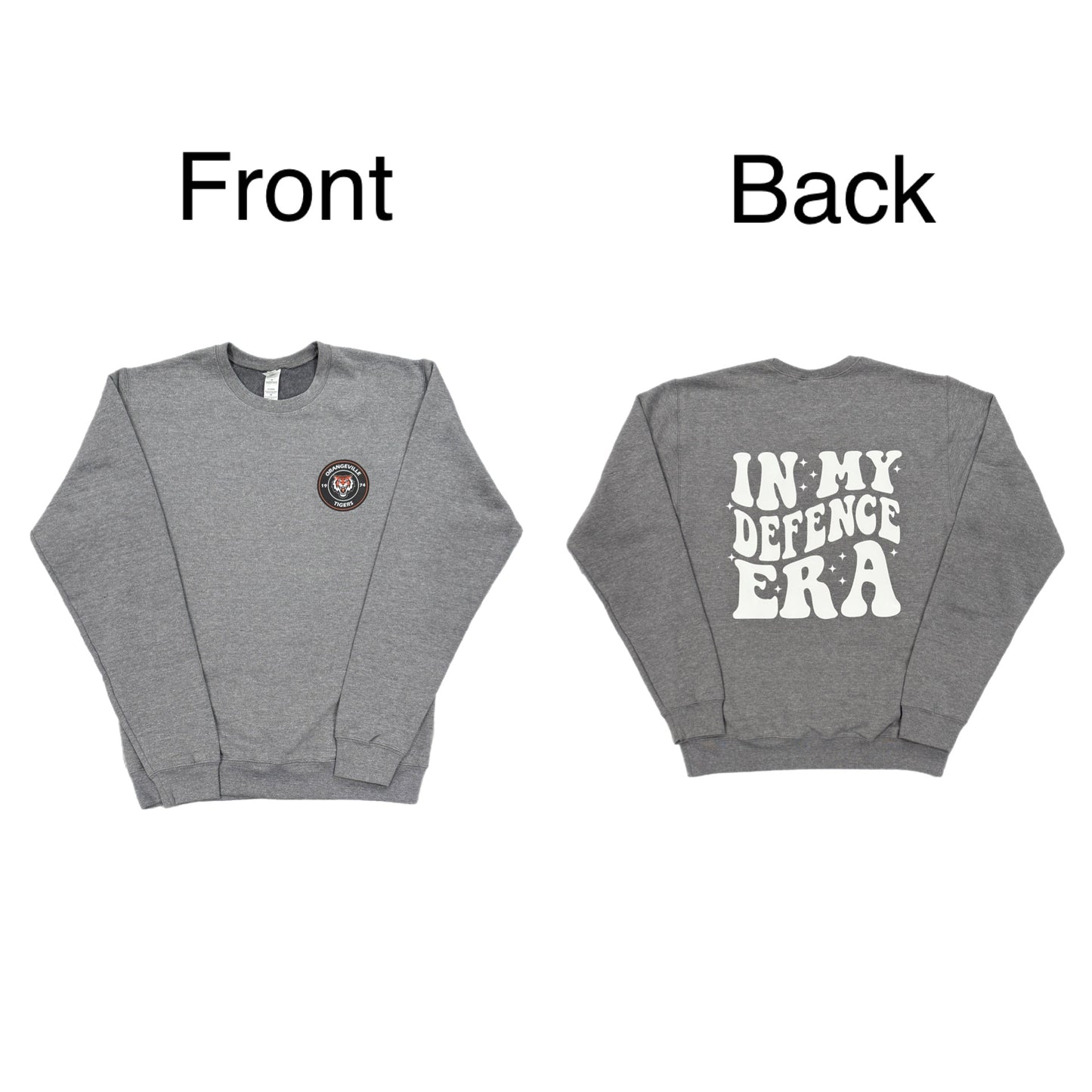 In my Defence era - Tigers crewneck