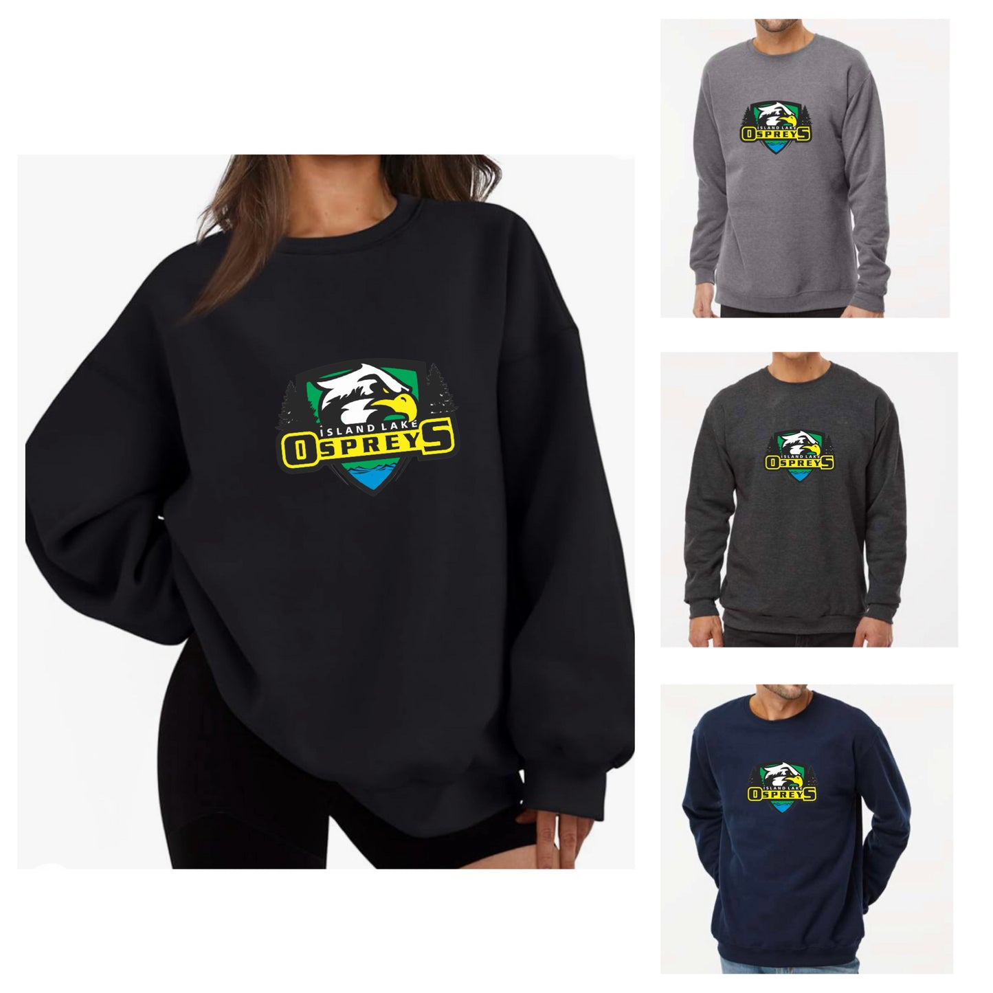 Adult Osprey ILPS High Quality Crewneck with big logo