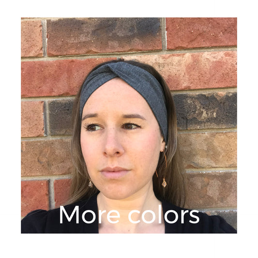 Large Twist bamboo headband - hair accessories