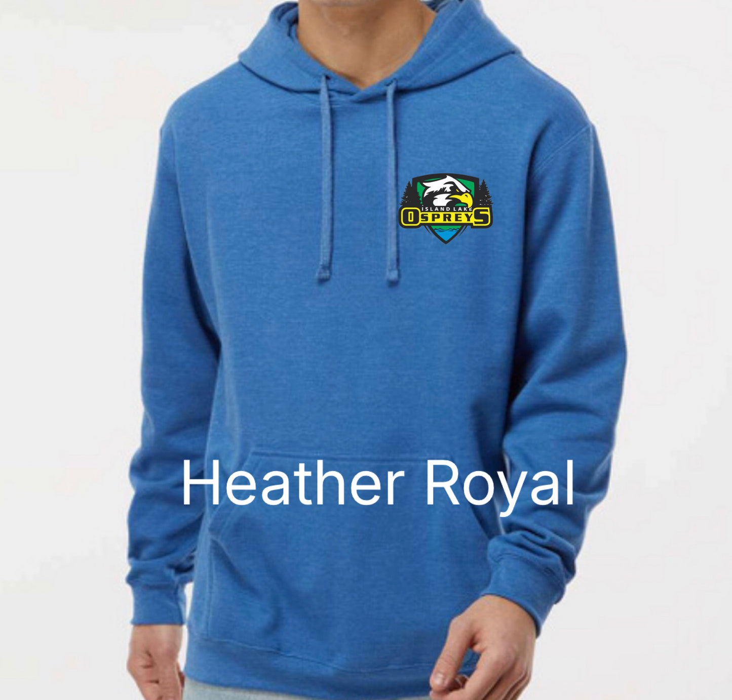 Adult - Osprey ILPS High quality Hoodies with small logo and school quote on the back