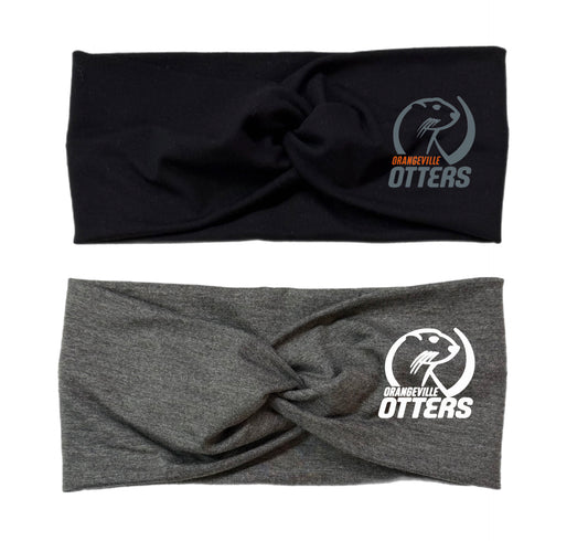 Otters Large Twist bamboo headband