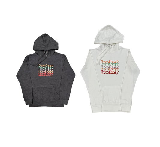 Youth and Unisex Adult Rainbow Hockey Sweatshirts and T-shirts - High quality