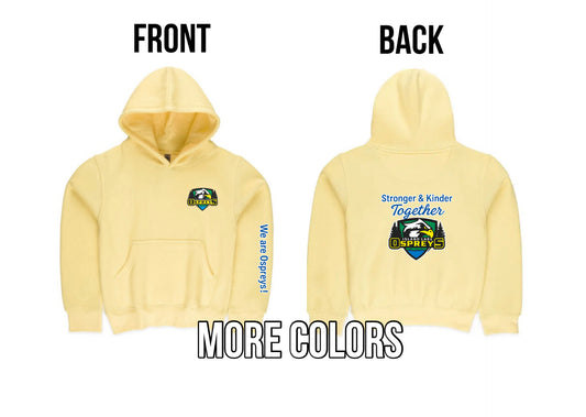 Youth - Osprey ILPS - High quality Hoodies with small logo and school quote on the back