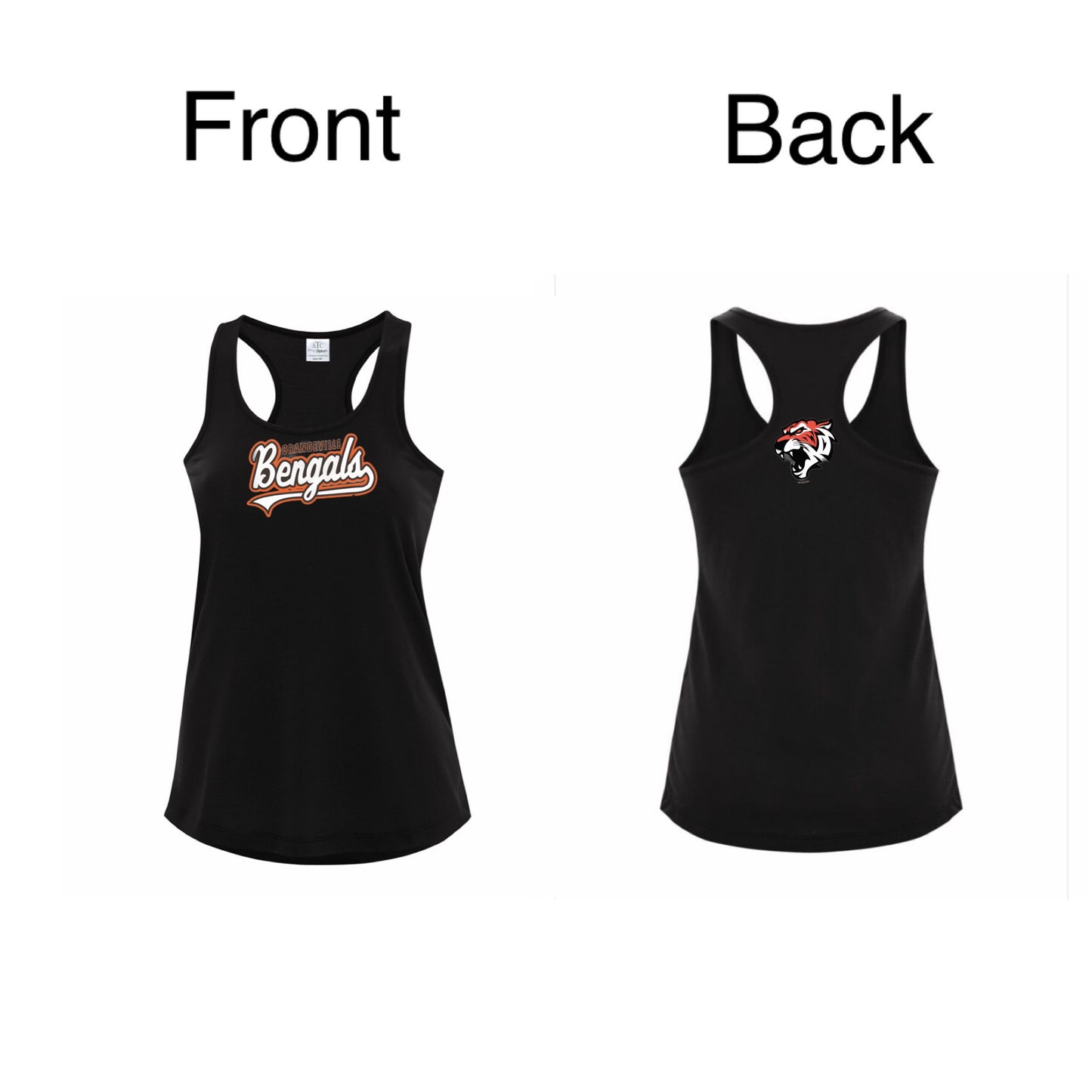 Bengals RACERBACK LADIES' TANK TOP