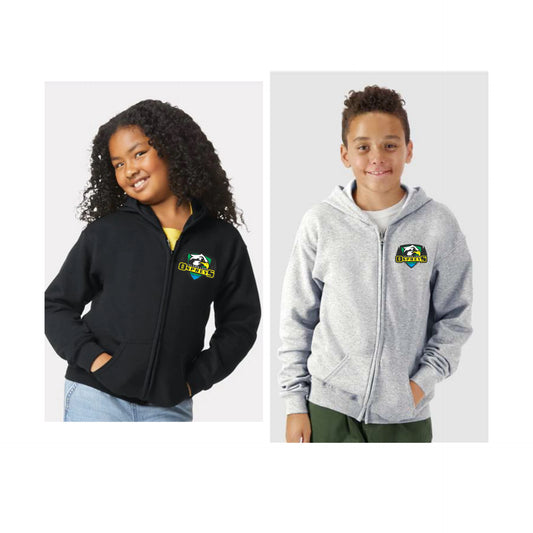 Youth - Osprey ILPS - High quality Zip up Hoodies with small logo