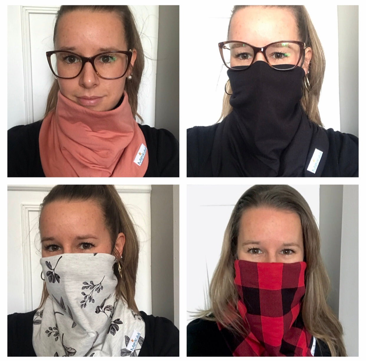 Kids and Adults Winter Neck Warmers