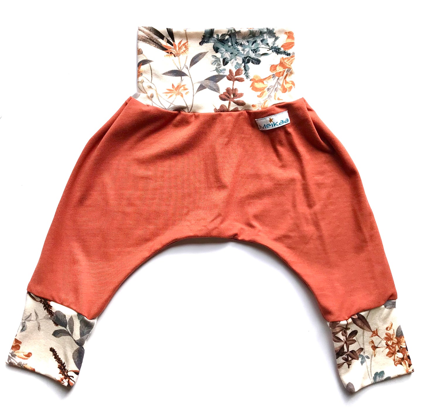Rusty Floral Edition - BAMBOO Harem Swaggers, Evolutive and Growing Pants