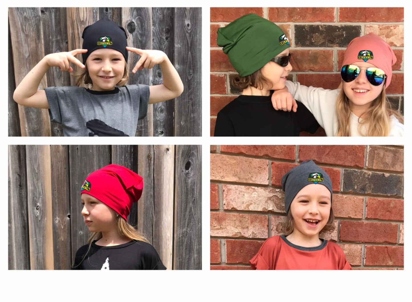 ILPS Osprey Spring/Fall Bamboo Beanie Hats - Slouchy hats