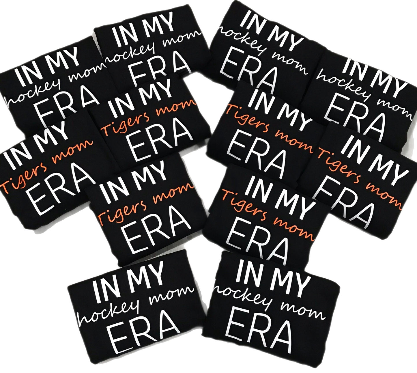 In my tigers mom Era - Black crewneck