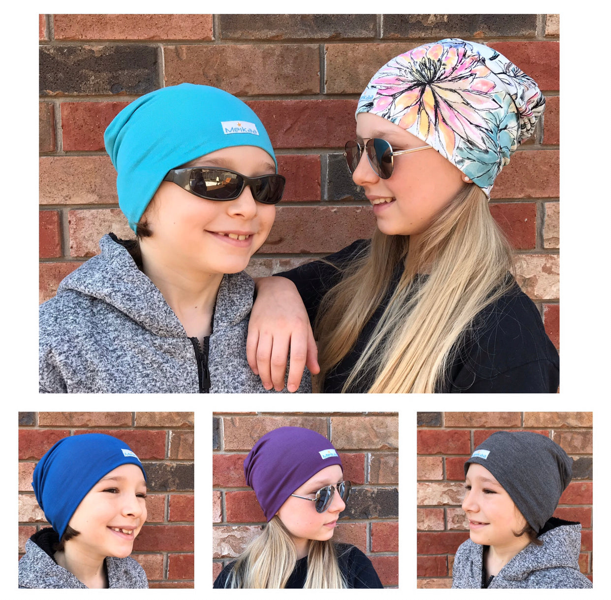Spring/Fall Bamboo Beanie Hats - Slouchy hats