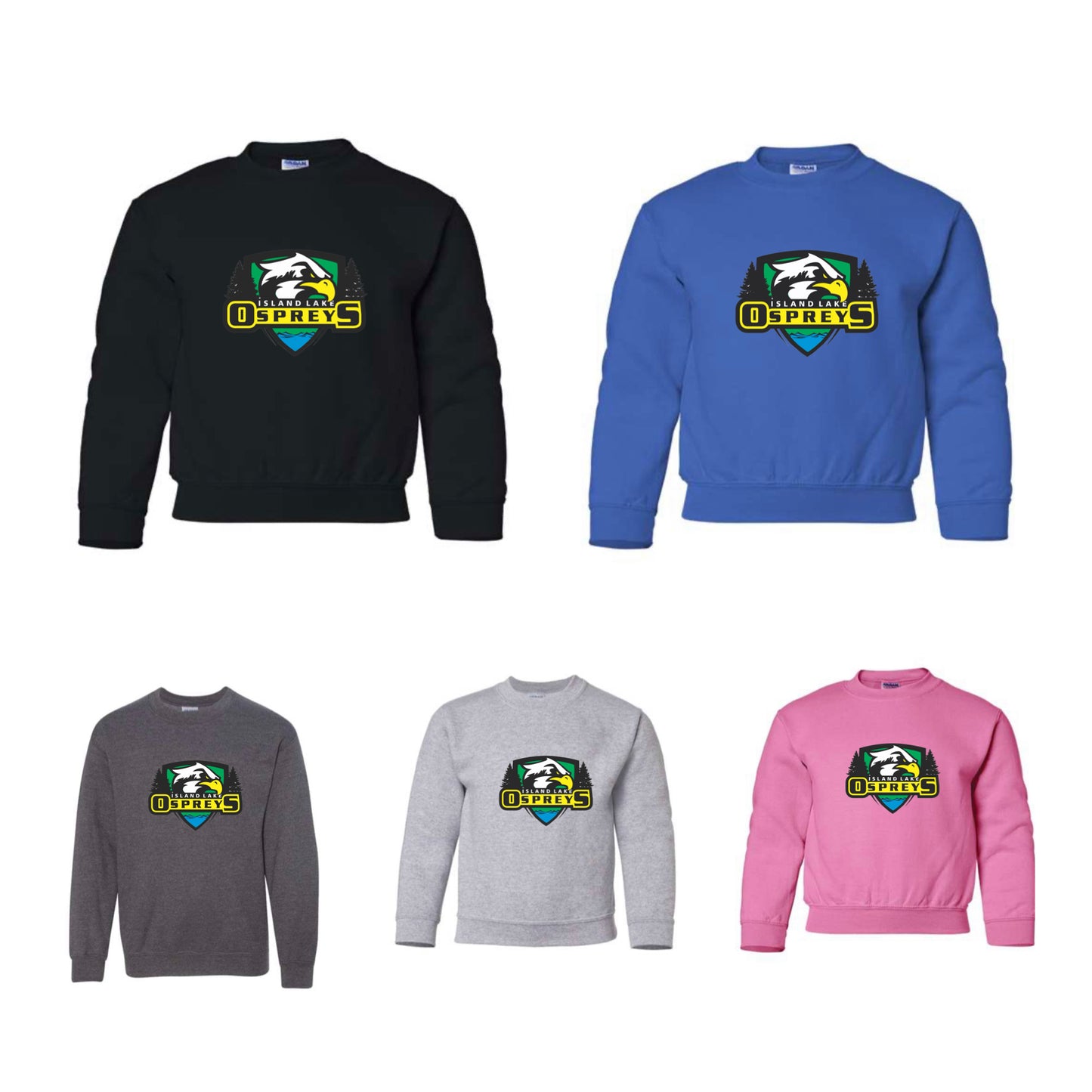 Youth Osprey ILPS Crewneck with big logo