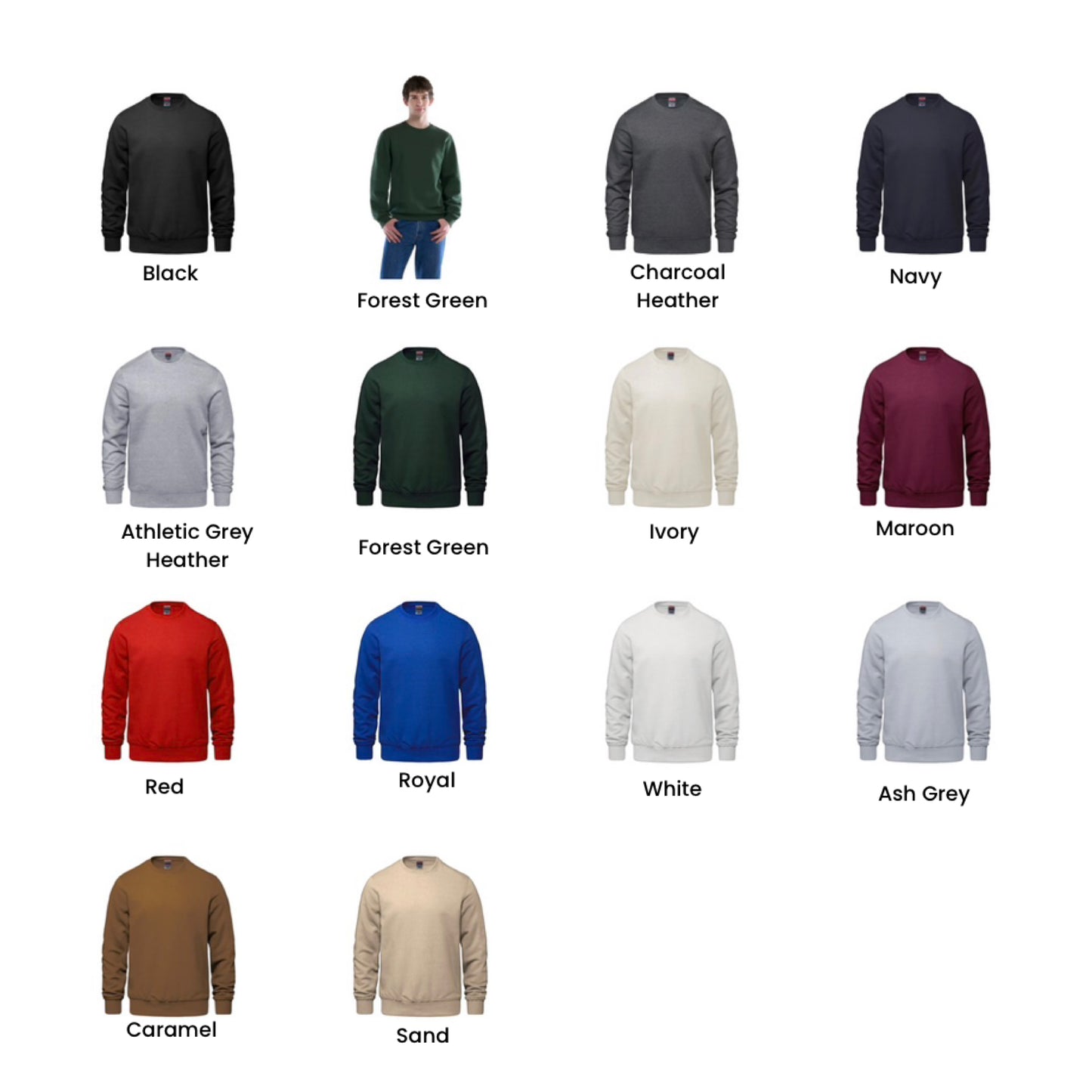 Orangeville Otters crewneck big logo
