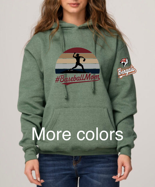 Adult Baseball Mom - High quality Hoodies