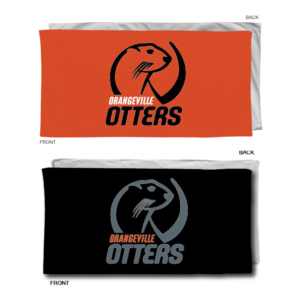 Otters towels