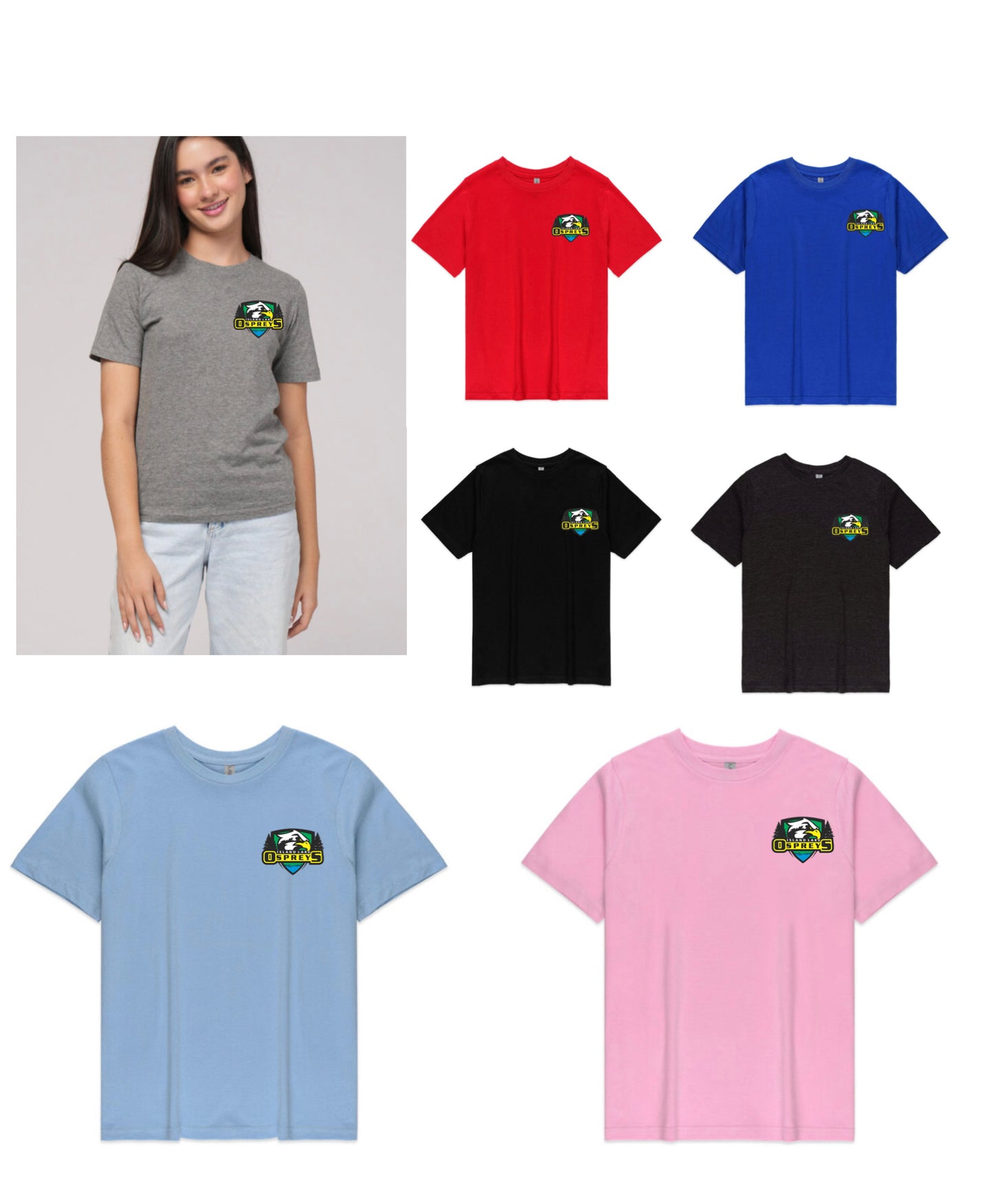 20%OFF at checkout - Youth - Osprey ILPS High quality T-shirt with small logo