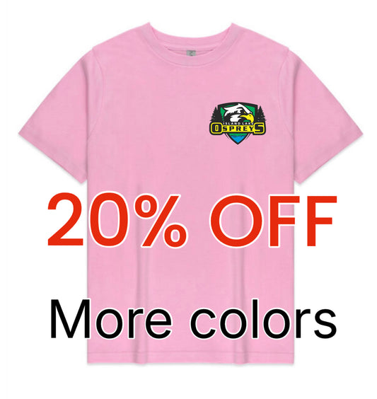 20%OFF at checkout - Youth - Osprey ILPS High quality T-shirt with small logo