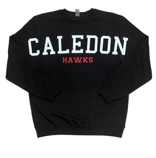 Caledon Hawks Across Front - High quality sweatshirt