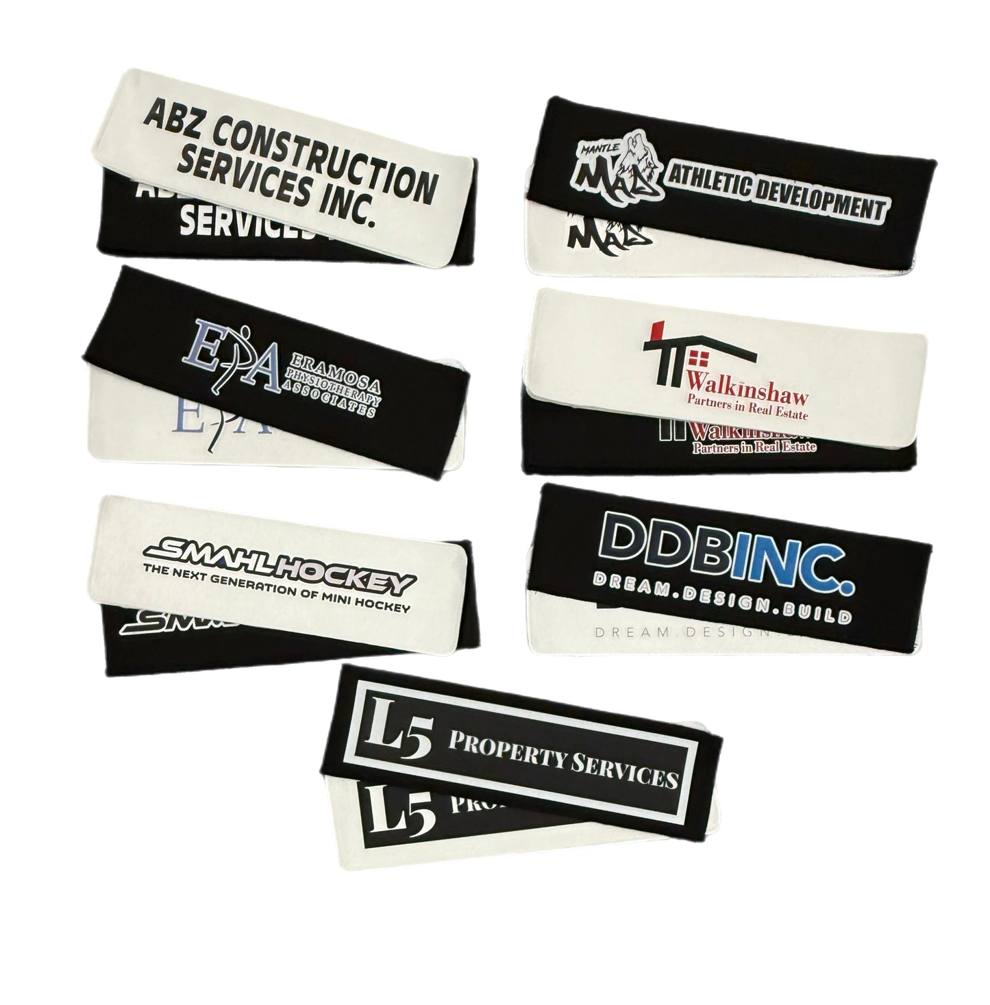 Team jersey sponsors bars and player names - Printed and Sewn INCLUDED