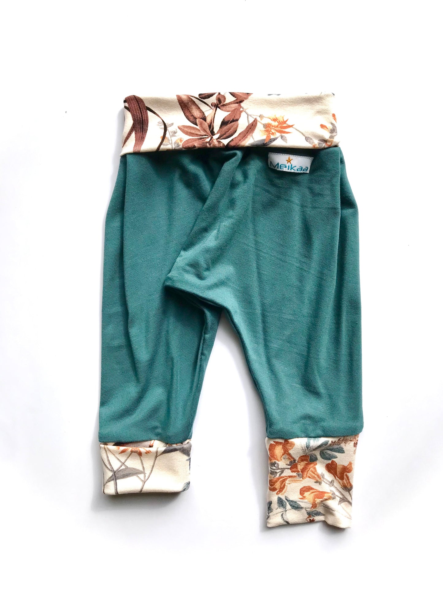 Rusty Floral Edition - BAMBOO Harem Swaggers, Evolutive and Growing Pants