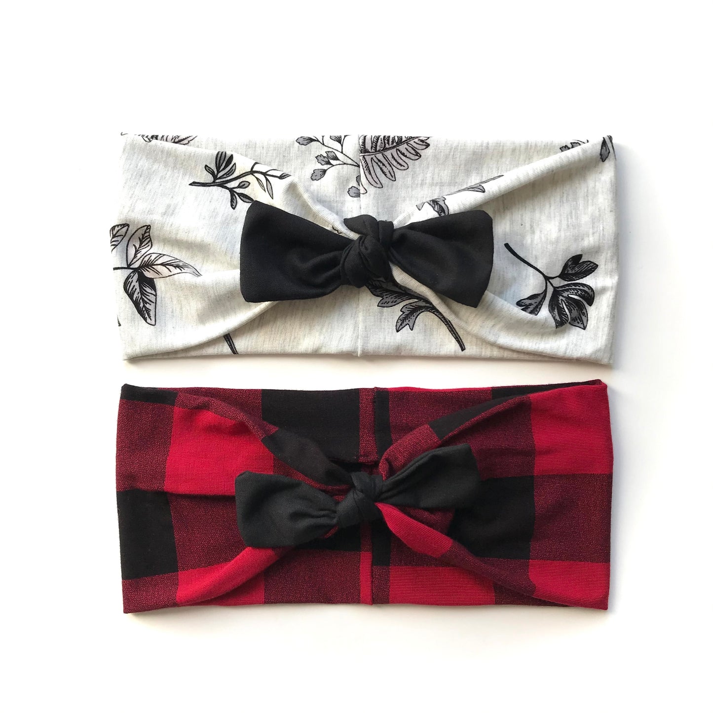 Black Bow bamboo headband - hair accessories