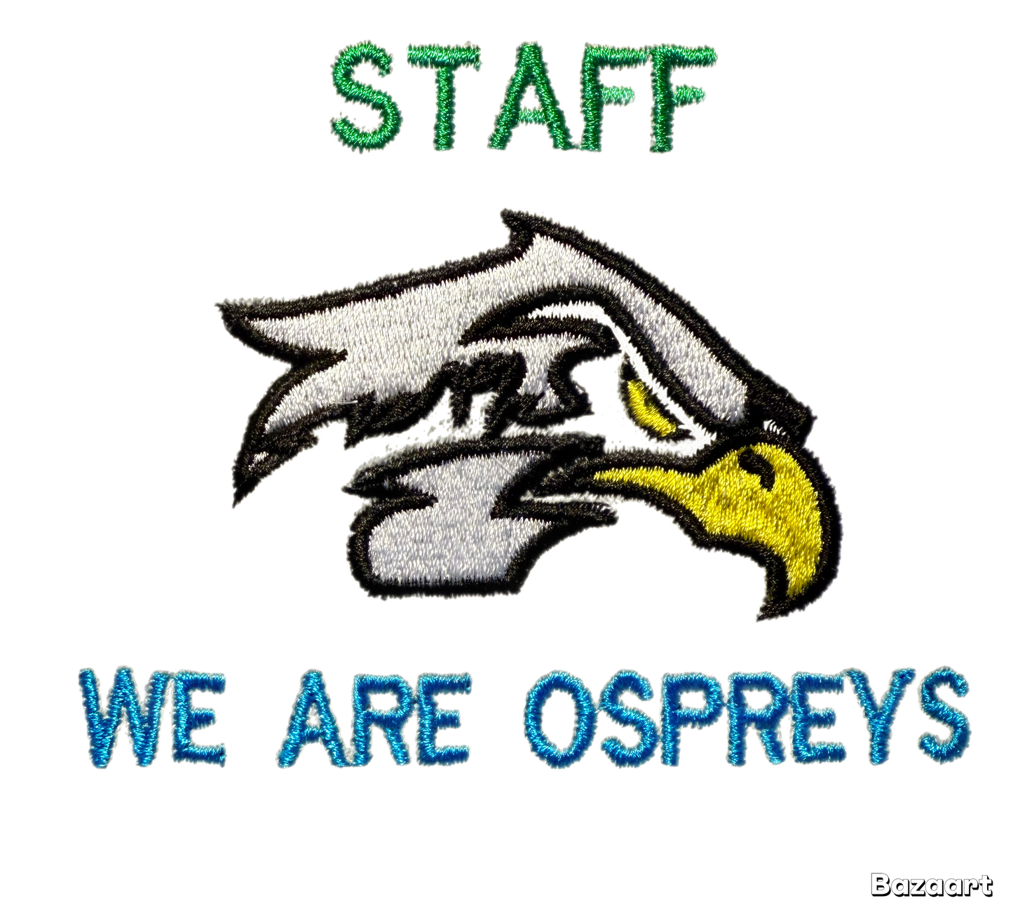 EMBROIDERED STAFF - Adult Osprey ILPS Flight Crew High Quality hoodie with small logo