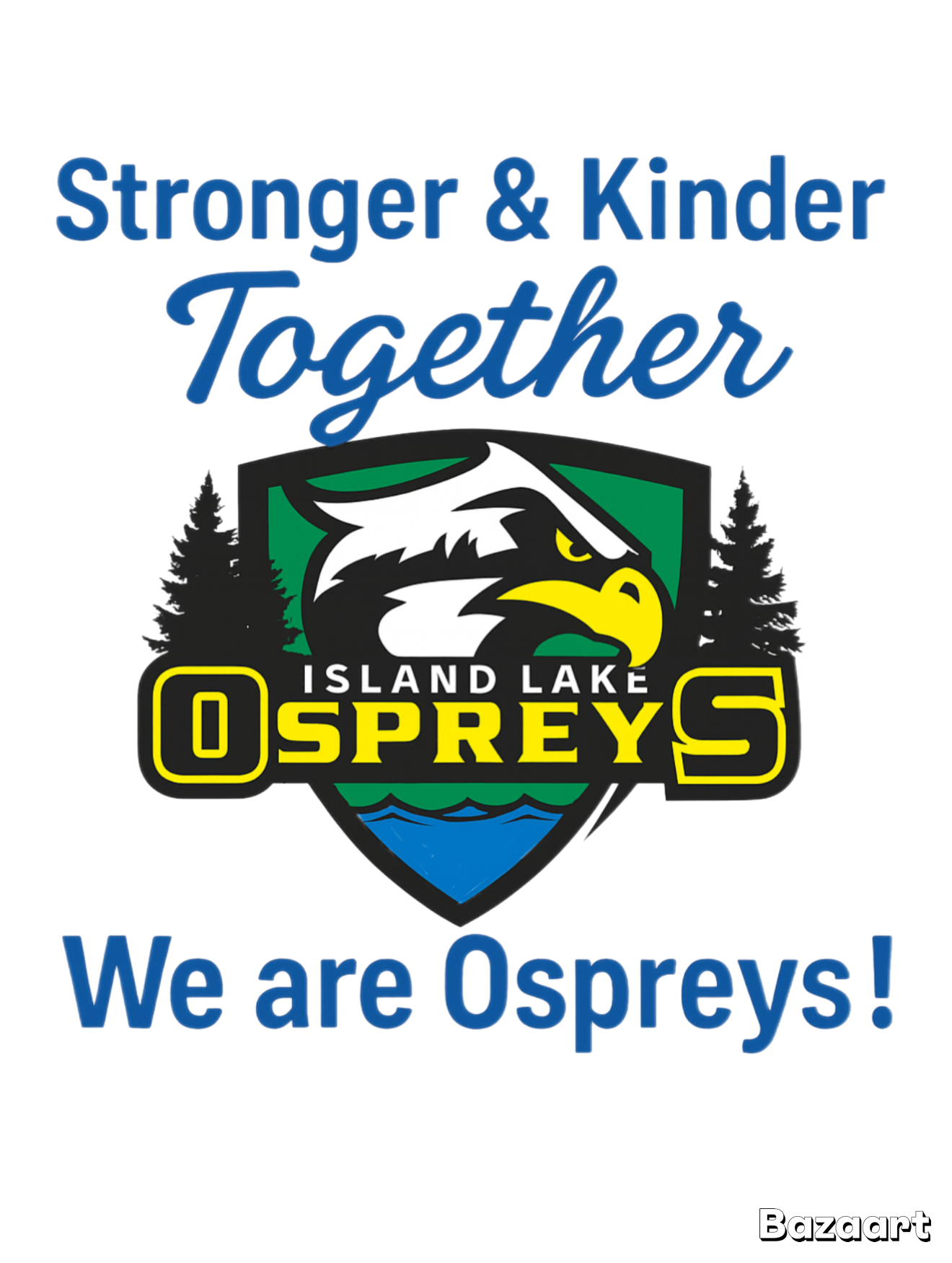 Youth - Osprey ILPS - High quality Hoodies with small logo and school quote on the back