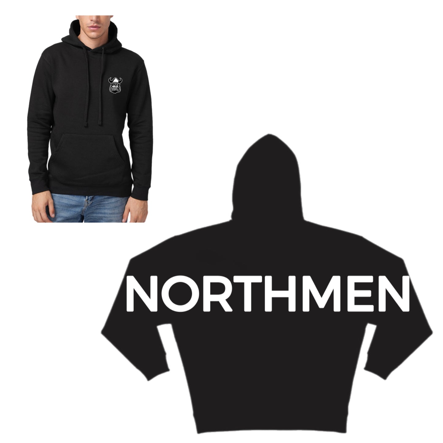 Northmen Across Back - High quality Hoodies