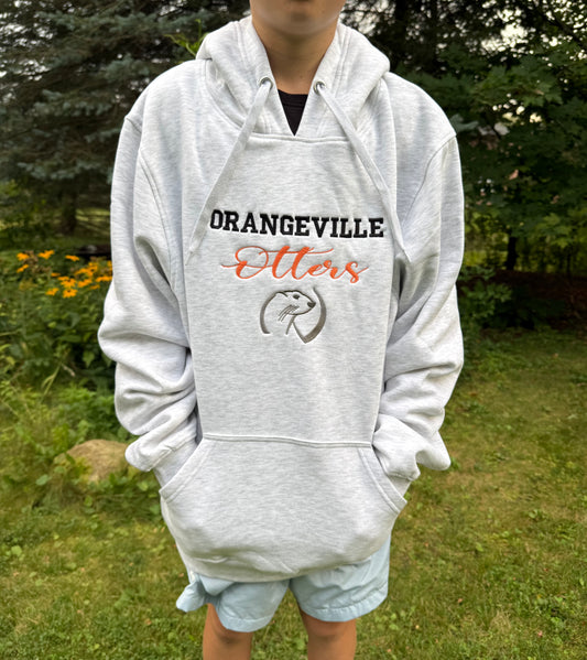 Embroidered Otters High quality Hoodie