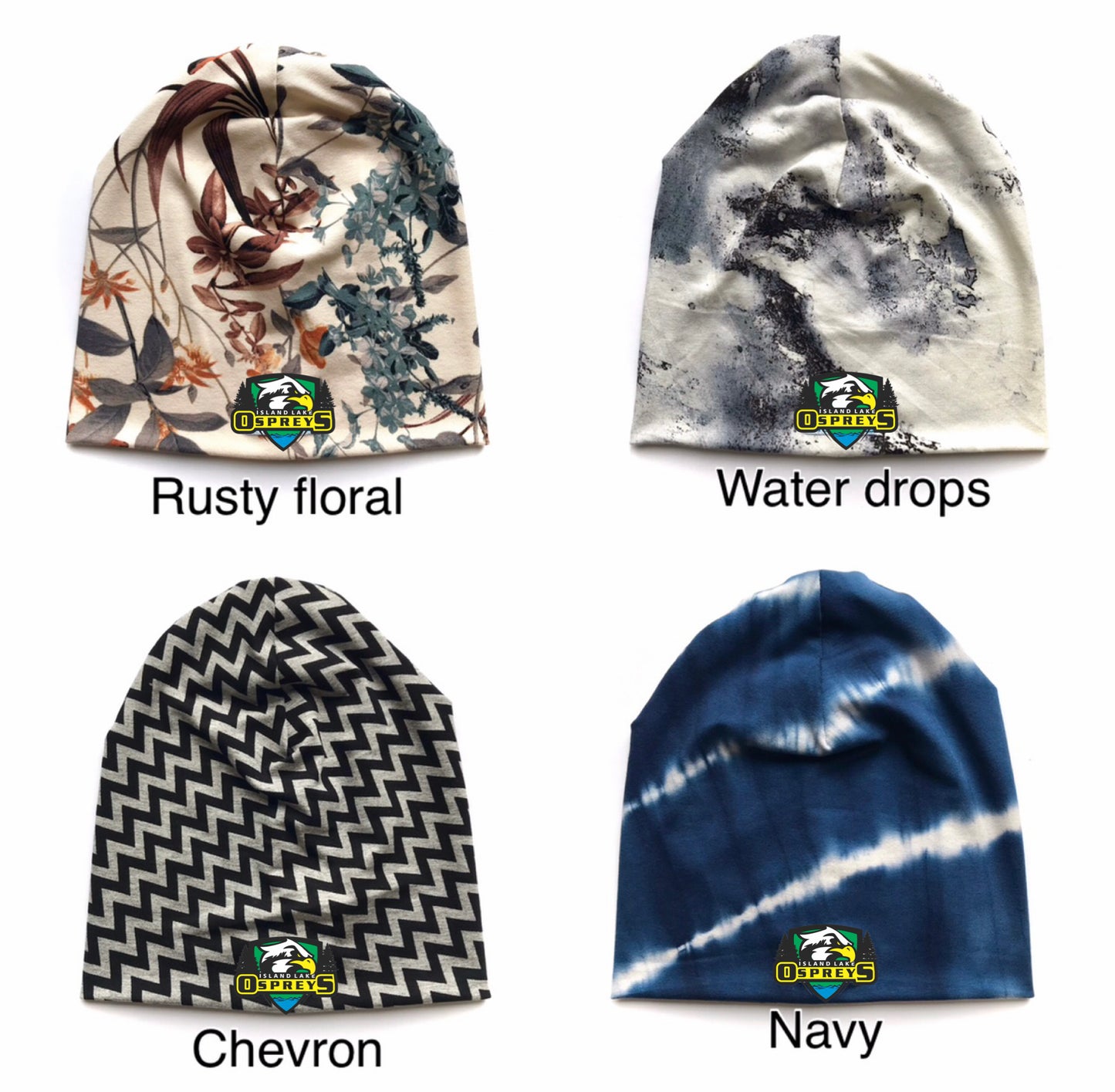 ILPS Osprey Spring/Fall Bamboo Beanie Hats - Slouchy hats