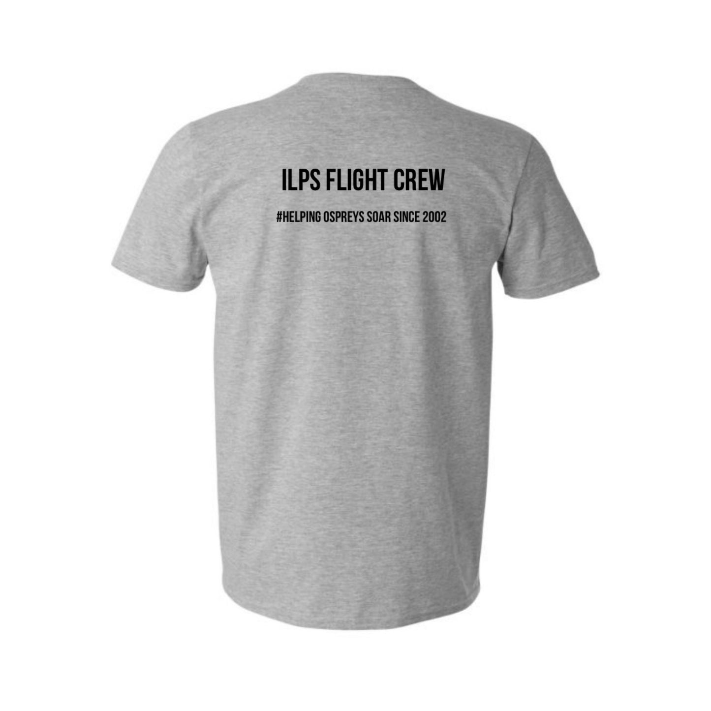 EMBROIDERED STAFF - Adult - Osprey ILPS Flight Crew High quality V Neck t-shirt