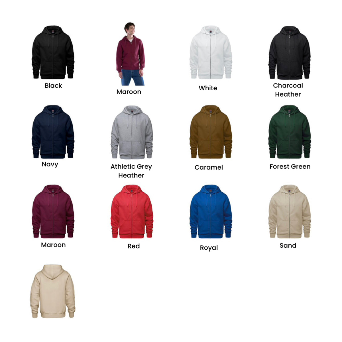 Otters Full Zip sweatshirt High quality