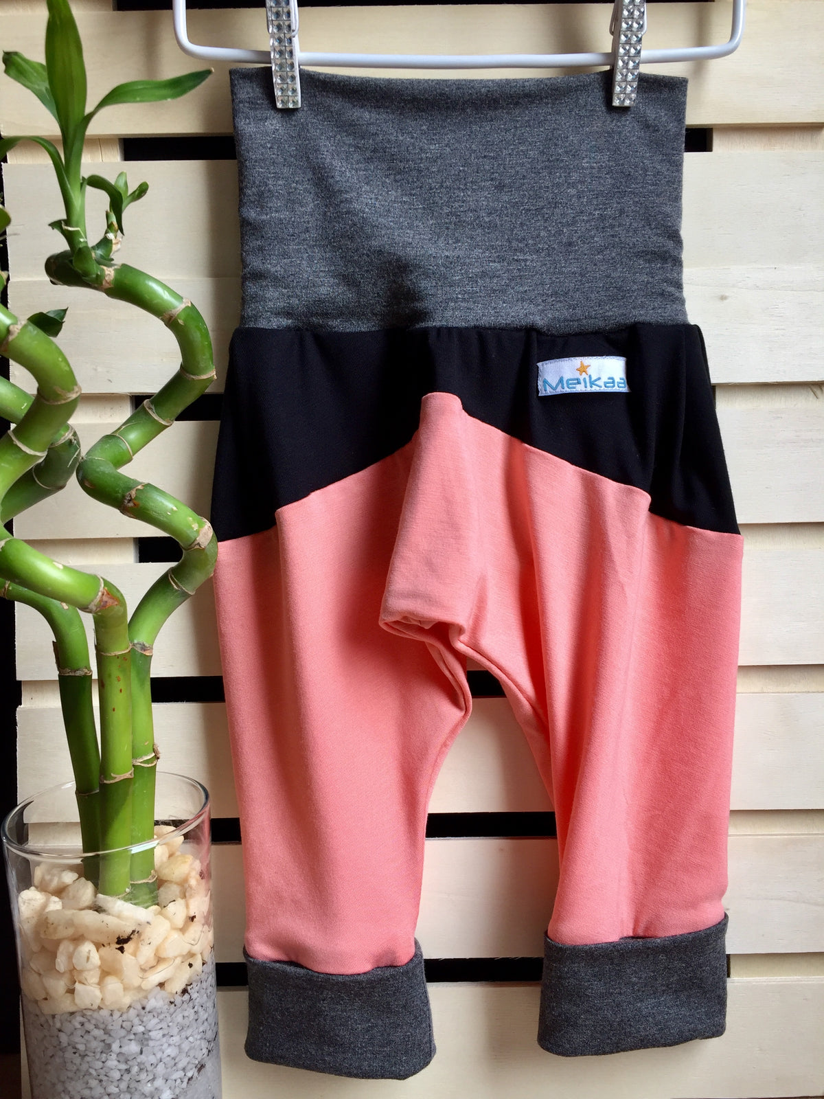 3 Colors BAMBOO Harem Swaggers, Evolutive and Growing Pants