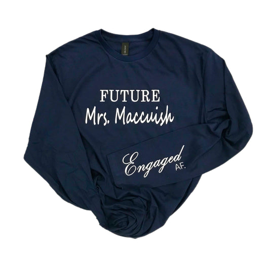 Engagement custom Long sleeve - Soft Style High Quality