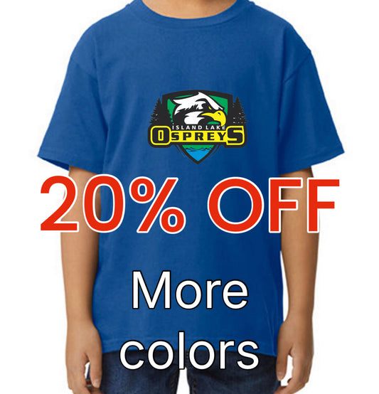 20%OFF at checkout - Youth - Osprey ILPS High quality T-shirt with big logo