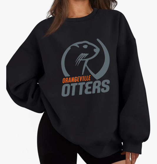 Orangeville Otters crewneck big logo