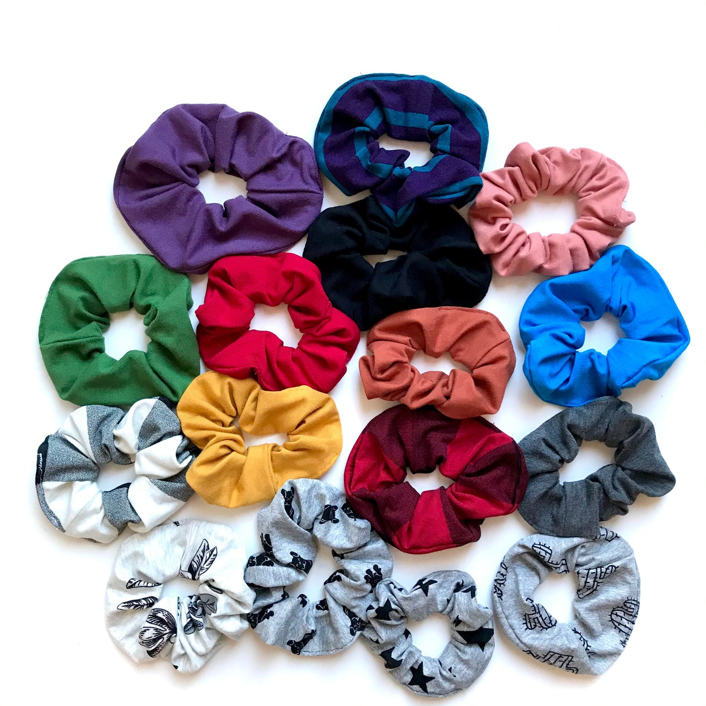 Wholesale Organic Bamboo scrunchies