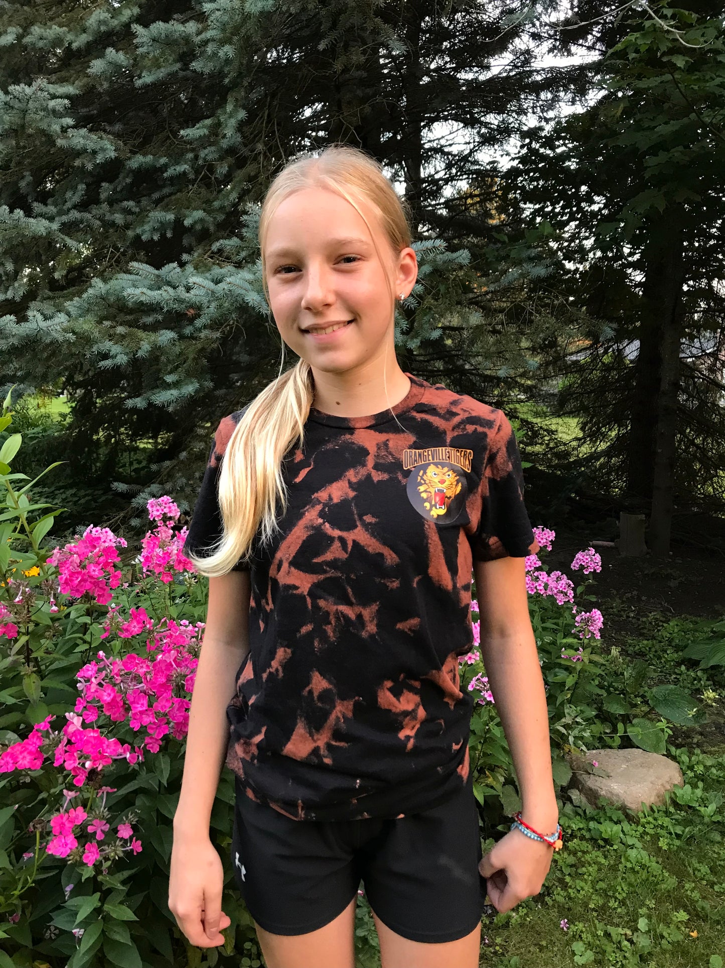 60% OFF - OLD LOGO Orangeville tigers hockey Tie Dye T-shirts